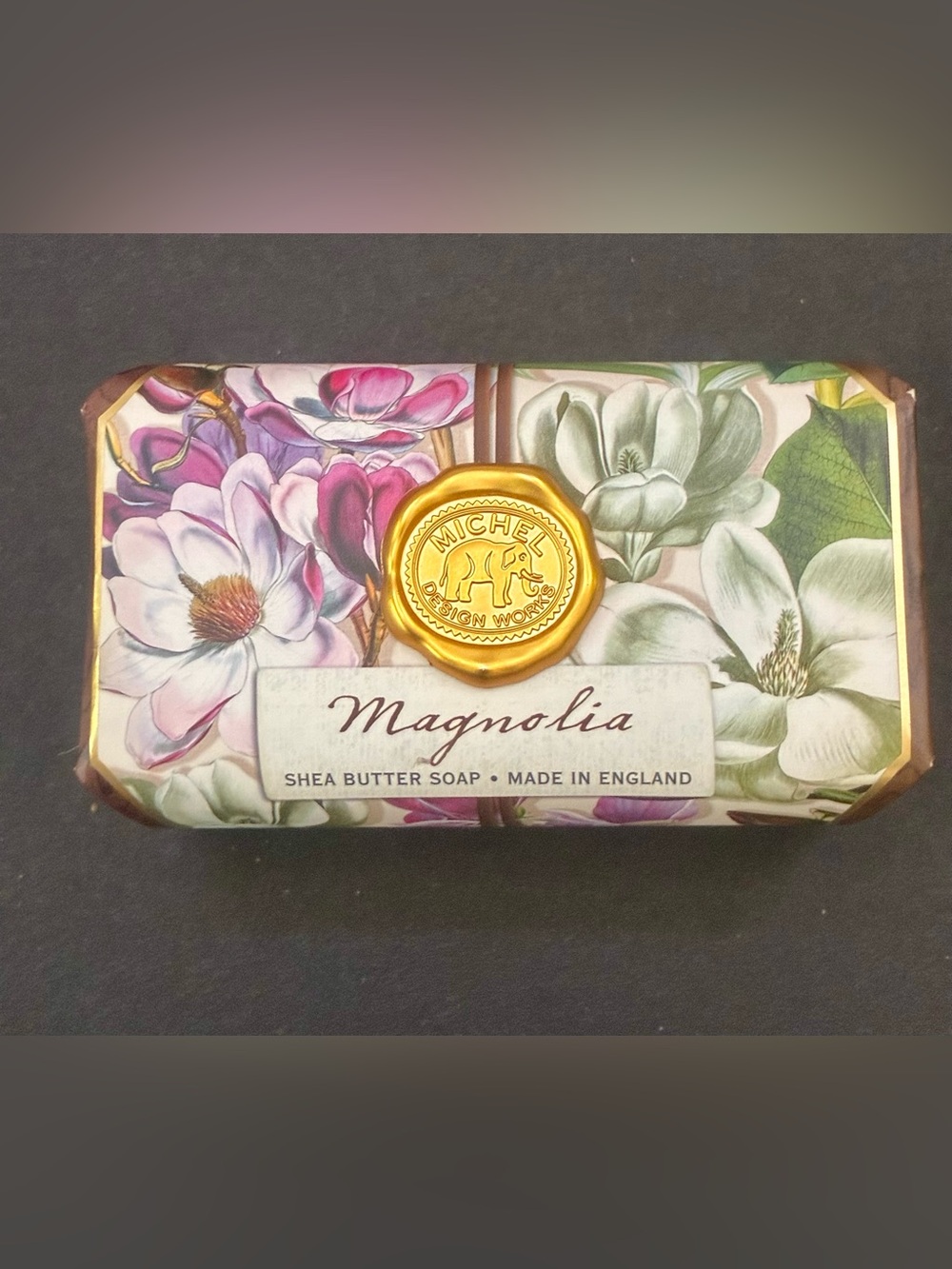 Michel Design Works Magnolia Shea Butter Soap - Floral Scented Bar 8.7 oz